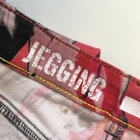 DKNY Jeans Printed Slim Fit Jeggings - Picture 10 of 12